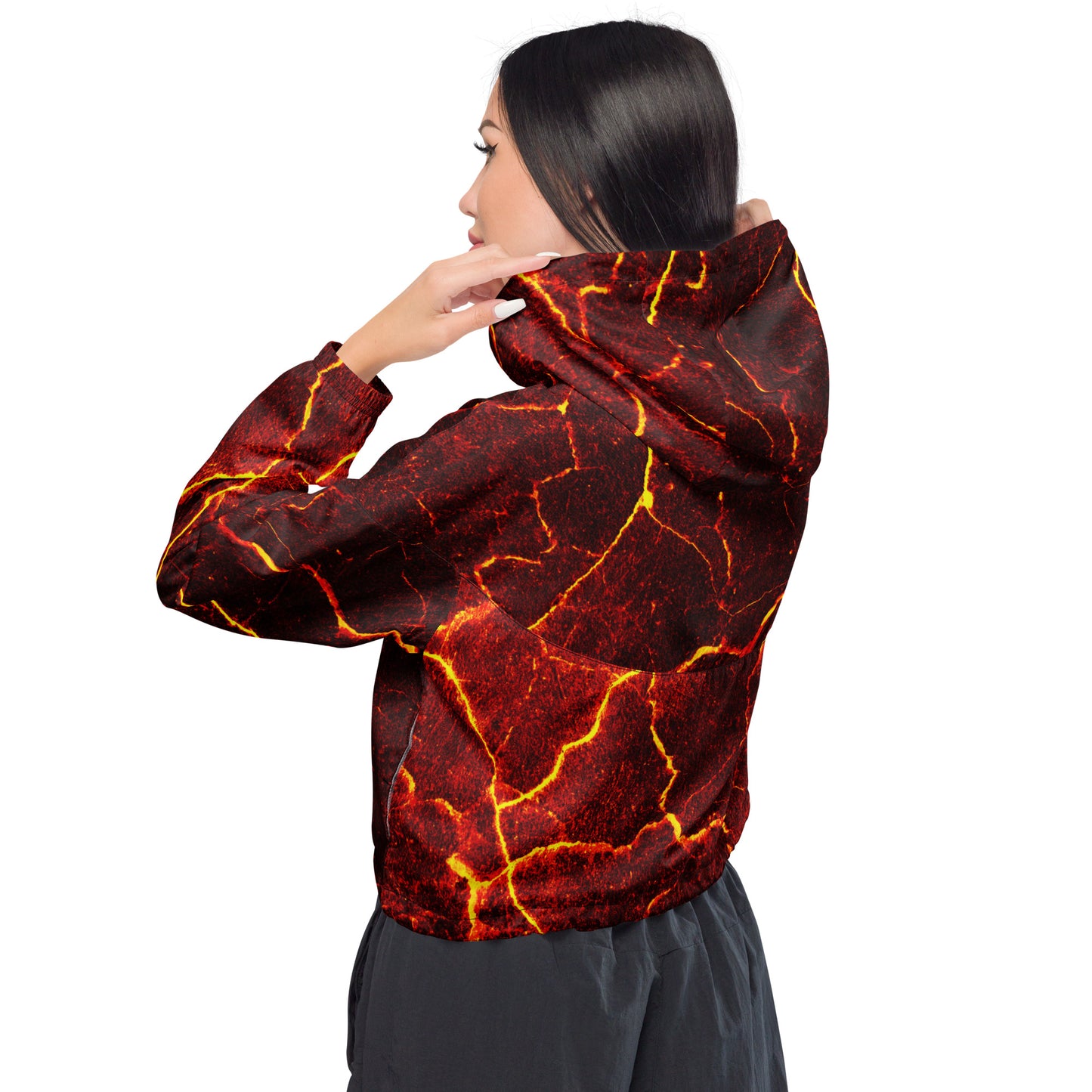 Women’s cropped windbreaker