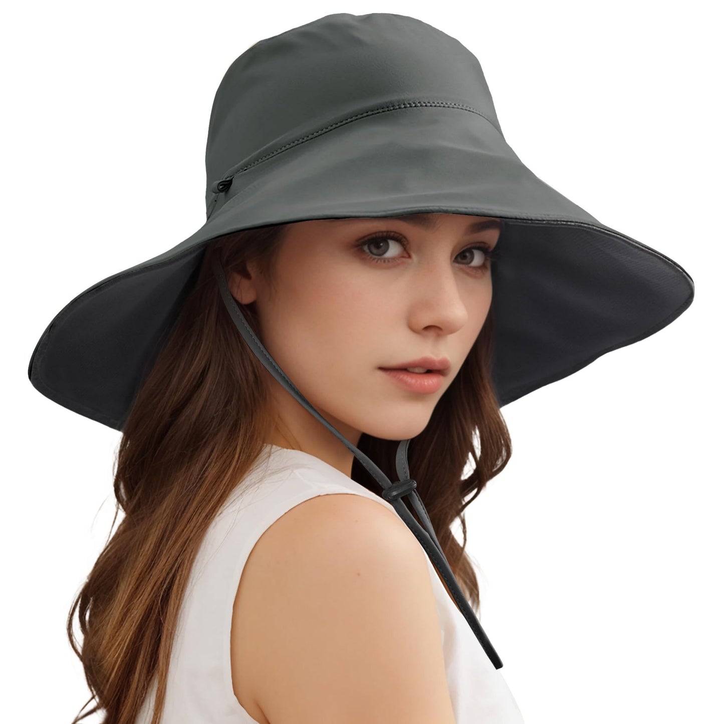 Wide Brim Sun Hats For Women/Men, Double Sided Wearing Fishing Hats Cooling Bucket Hat For Beach Hiking Outdoor