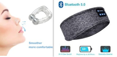 "Comfortable Wireless Bluetooth Headband: The Perfect Sleep and Sports Companion for Side Sleepers"