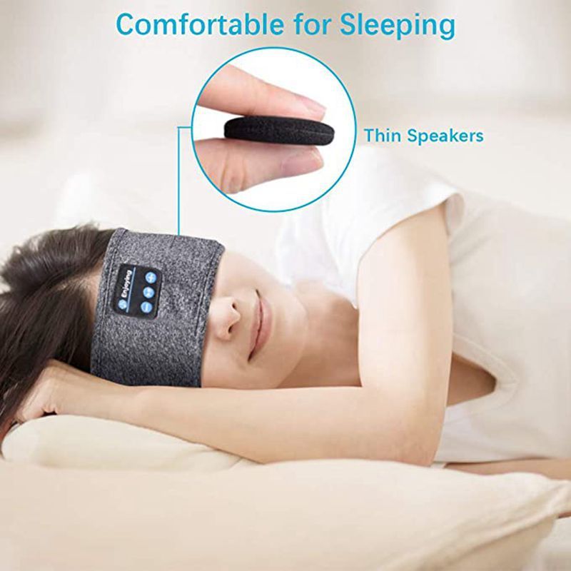 "Comfortable Wireless Bluetooth Headband: The Perfect Sleep and Sports Companion for Side Sleepers"