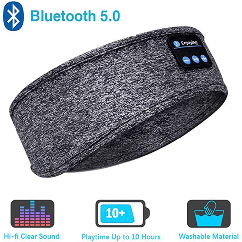 "Comfortable Wireless Bluetooth Headband: The Perfect Sleep and Sports Companion for Side Sleepers"