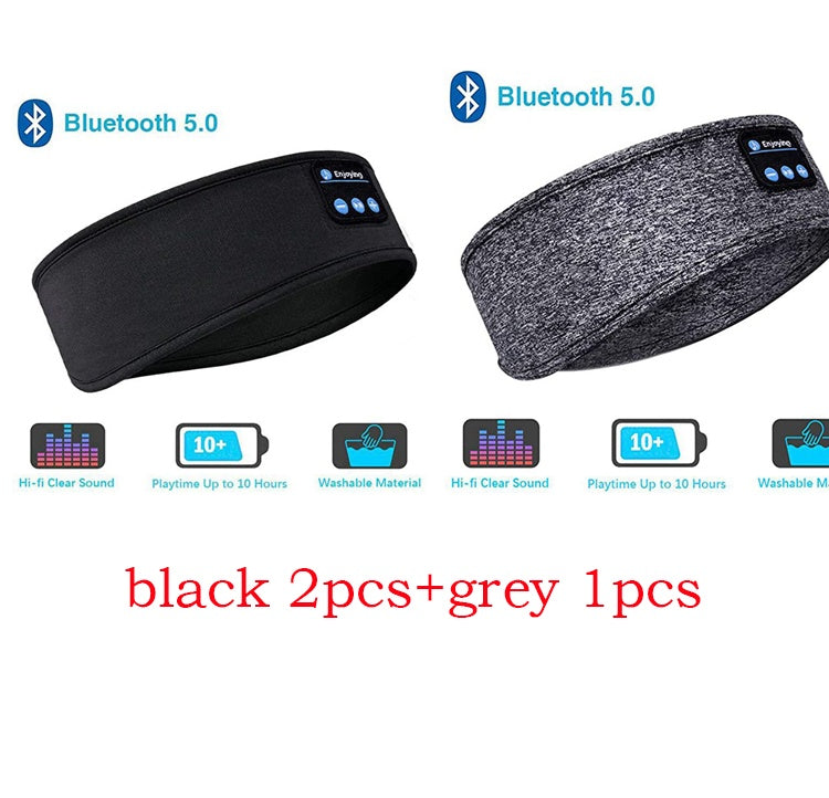 "Comfortable Wireless Bluetooth Headband: The Perfect Sleep and Sports Companion for Side Sleepers"