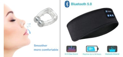 "Comfortable Wireless Bluetooth Headband: The Perfect Sleep and Sports Companion for Side Sleepers"