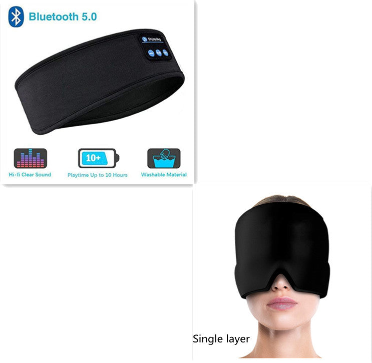 "Comfortable Wireless Bluetooth Headband: The Perfect Sleep and Sports Companion for Side Sleepers"