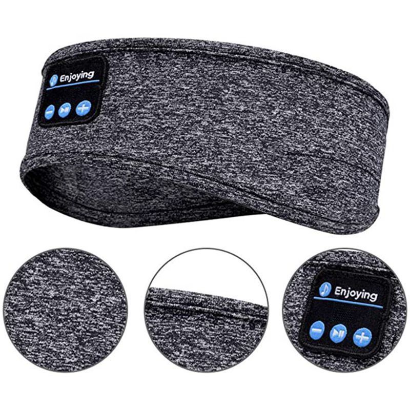 "Comfortable Wireless Bluetooth Headband: The Perfect Sleep and Sports Companion for Side Sleepers"