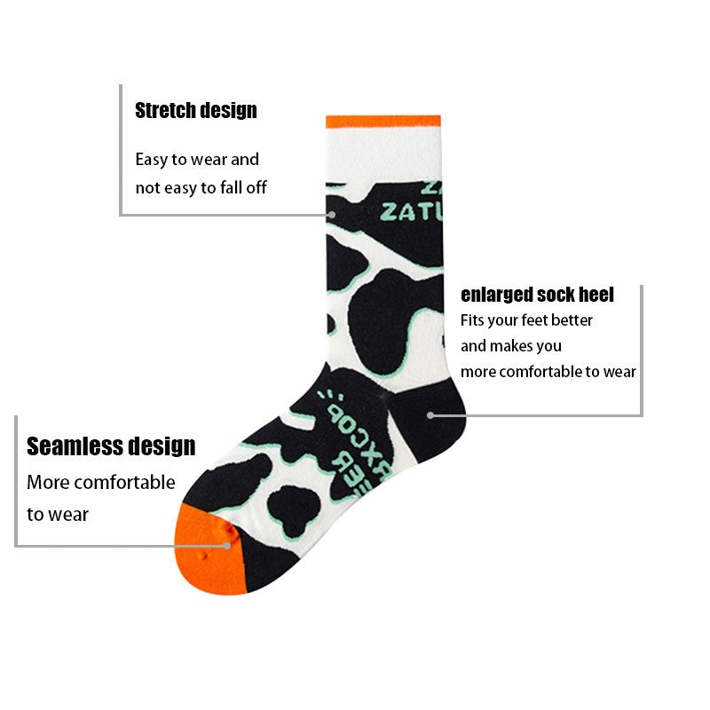 Woman wearing cushioned crew socks with running shoes.