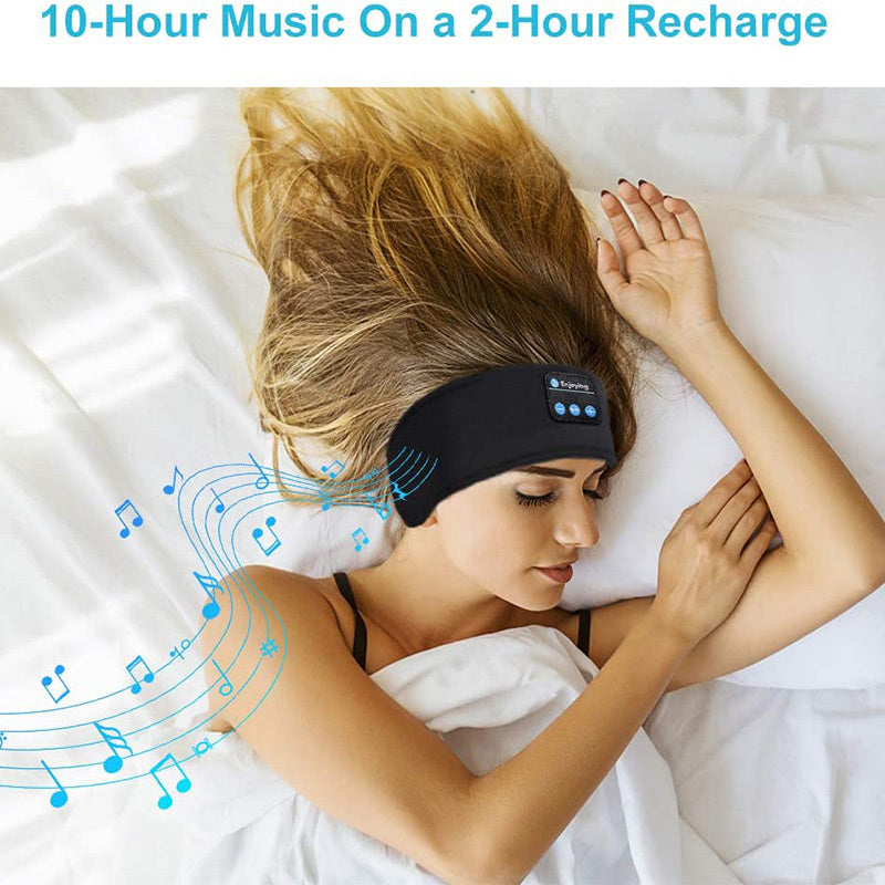 "Comfortable Wireless Bluetooth Headband: The Perfect Sleep and Sports Companion for Side Sleepers"