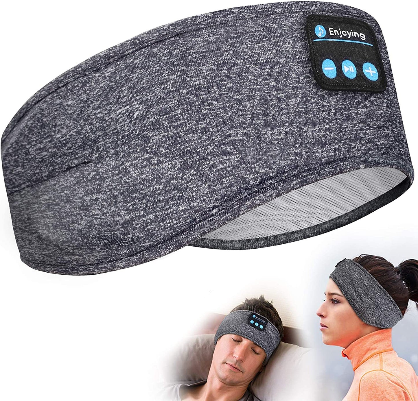 "Comfortable Wireless Bluetooth Headband: The Perfect Sleep and Sports Companion for Side Sleepers"