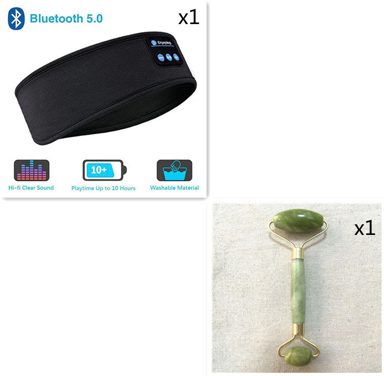 "Comfortable Wireless Bluetooth Headband: The Perfect Sleep and Sports Companion for Side Sleepers"