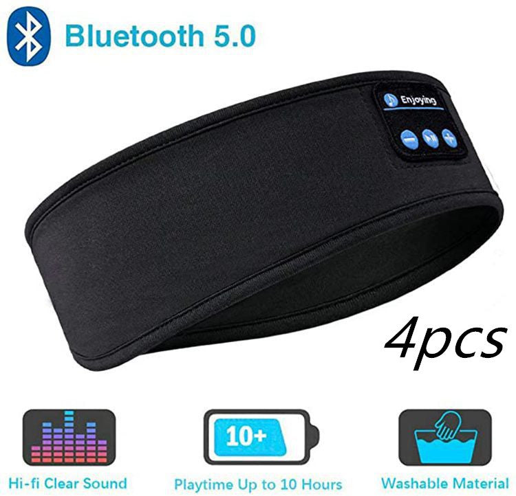 "Comfortable Wireless Bluetooth Headband: The Perfect Sleep and Sports Companion for Side Sleepers"