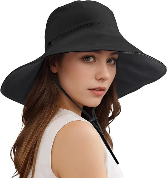 Wide Brim Sun Hats For Women/Men, Double Sided Wearing Fishing Hats Cooling Bucket Hat For Beach Hiking Outdoor