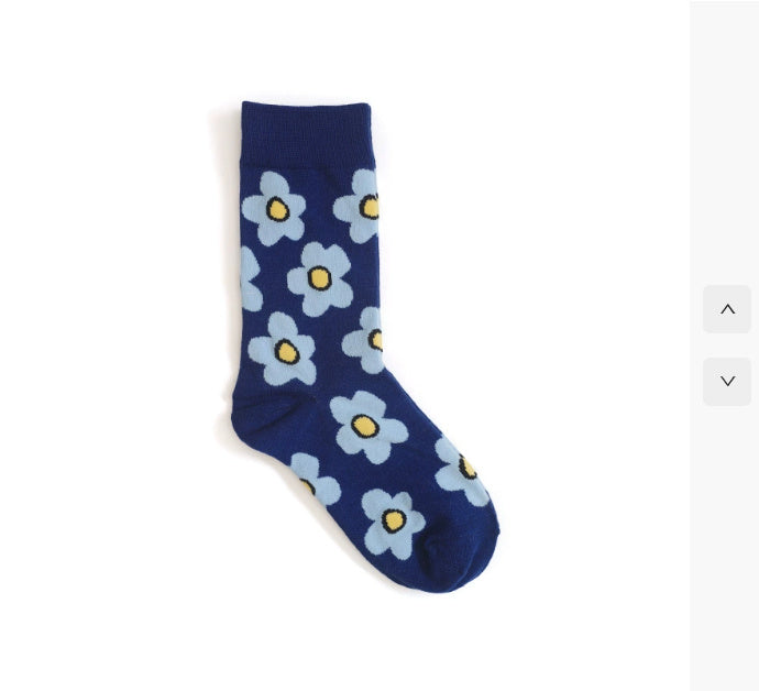 Cute cartoon flower socks cotton girl in stockings
